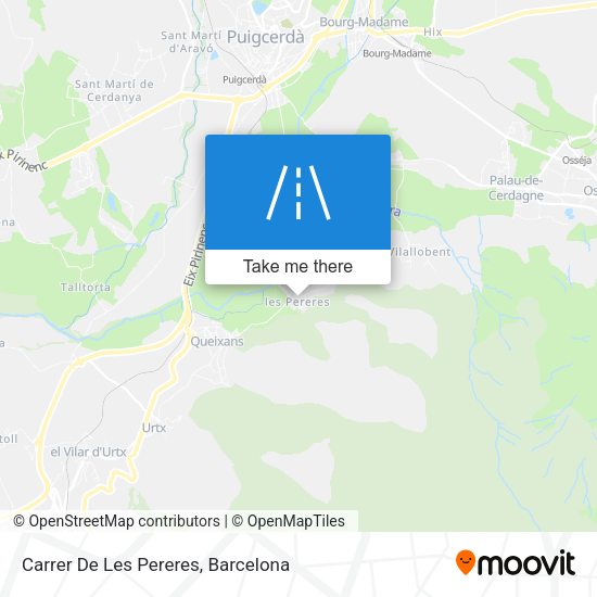 Carrer De Les Pereres map
