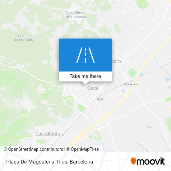 Plaça De Magdalena Trias map