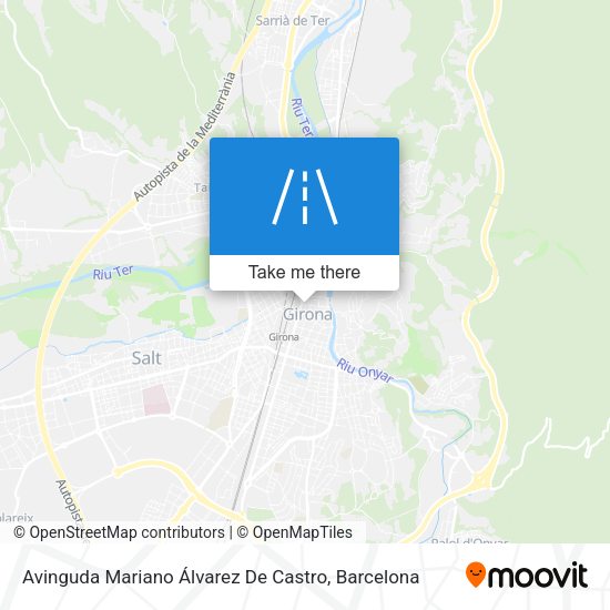 Avinguda Mariano Álvarez De Castro map
