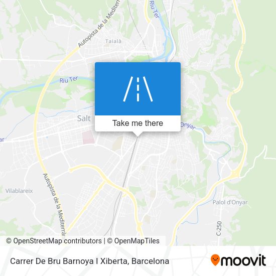 Carrer De Bru Barnoya I Xiberta map