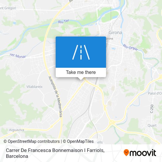 Carrer De Francesca Bonnemaison I Farriols map