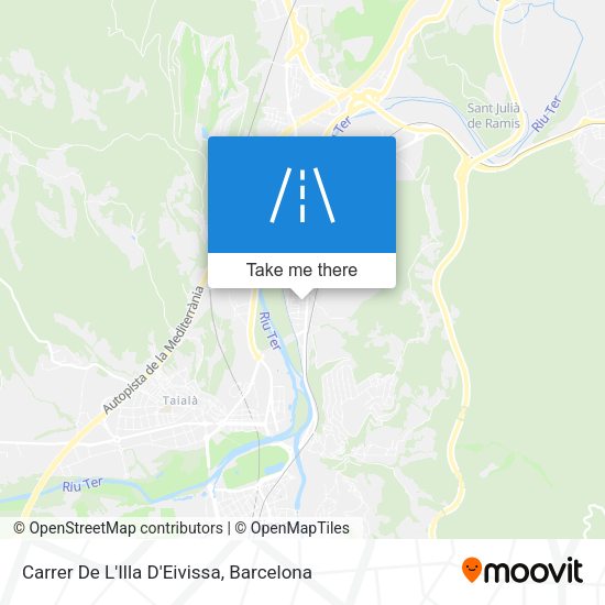 Carrer De L'Illa D'Eivissa map