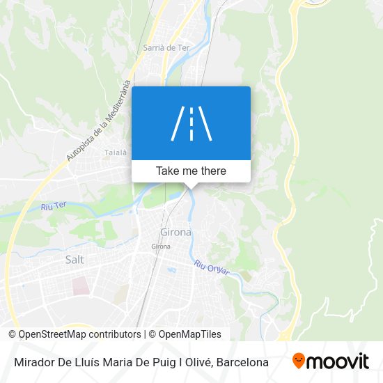 Mirador De Lluís Maria De Puig I Olivé map