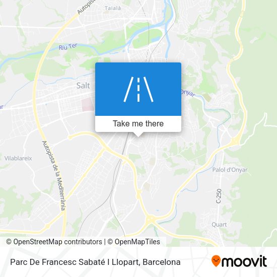 Parc De Francesc Sabaté I Llopart map