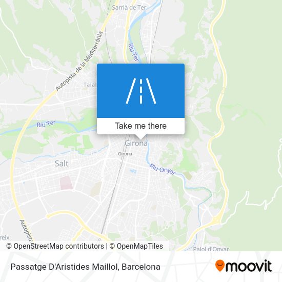 Passatge D'Aristides Maillol map