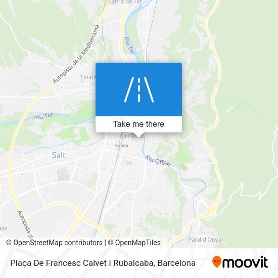 Plaça De Francesc Calvet I Rubalcaba map