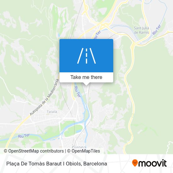 Plaça De Tomàs Baraut I Obiols map