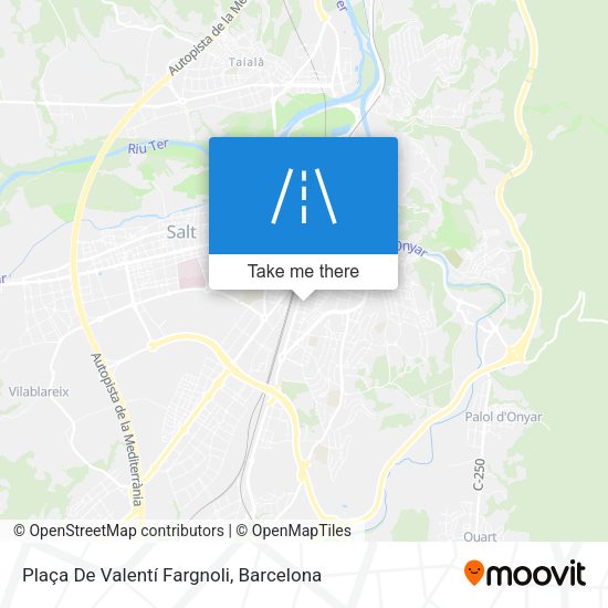 Plaça De Valentí Fargnoli map