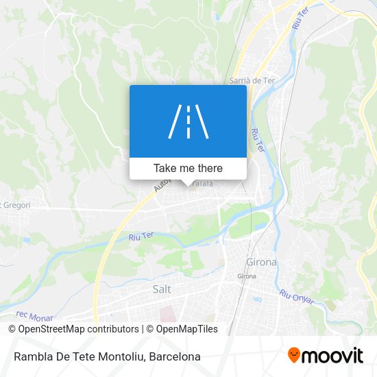 Rambla De Tete Montoliu map