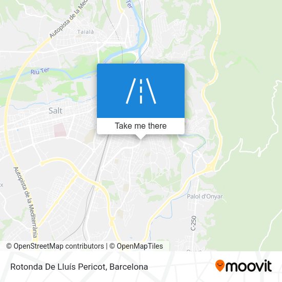 Rotonda De Lluís Pericot map