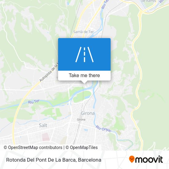 Rotonda Del Pont De La Barca map