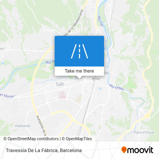 Travessia De La Fàbrica map