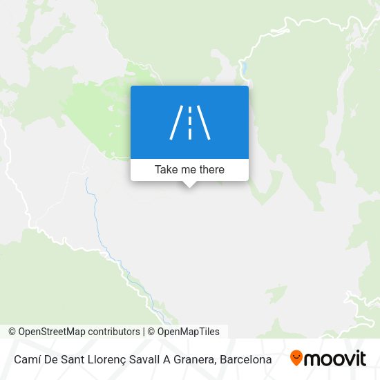 Camí De Sant Llorenç Savall A Granera map