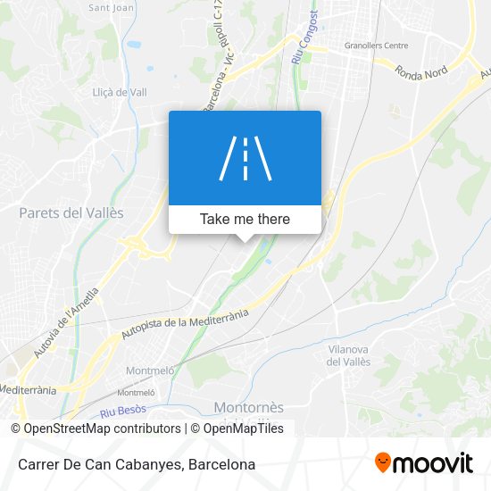 Carrer De Can Cabanyes map
