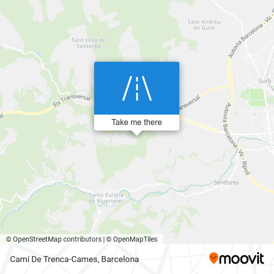 Camí De Trenca-Cames map