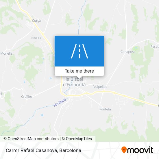 Carrer Rafael Casanova map