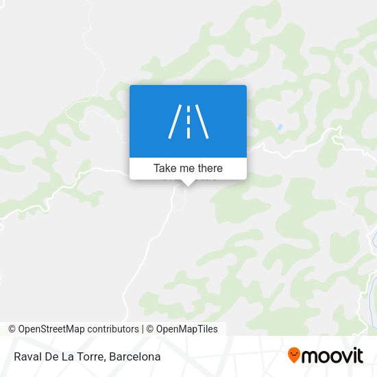 Raval De La Torre map