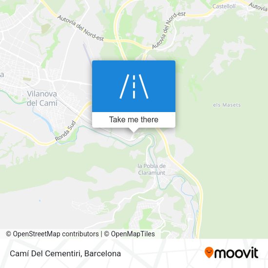 Camí Del Cementiri map