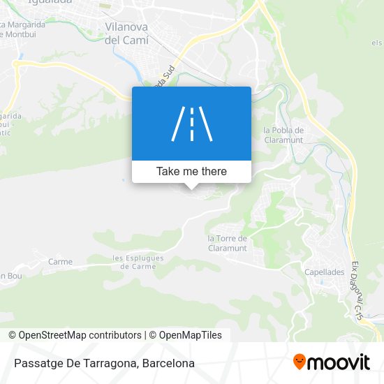 Passatge De Tarragona map