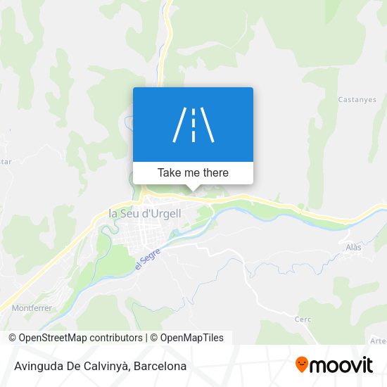 Avinguda De Calvinyà map