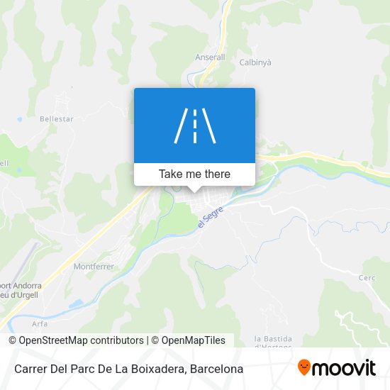 Carrer Del Parc De La Boixadera map
