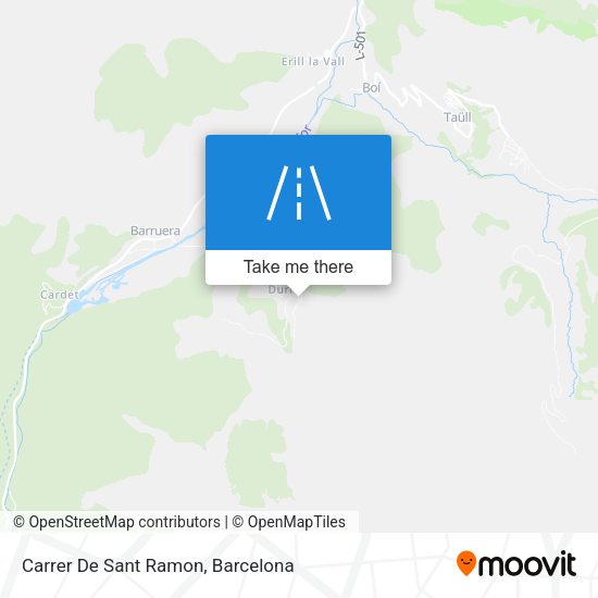 Carrer De Sant Ramon map