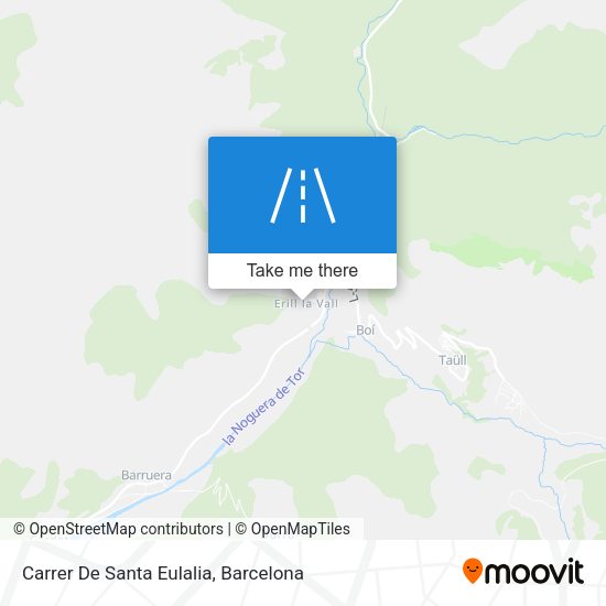 Carrer De Santa Eulalia map