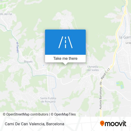 Camí De Can Valencia map