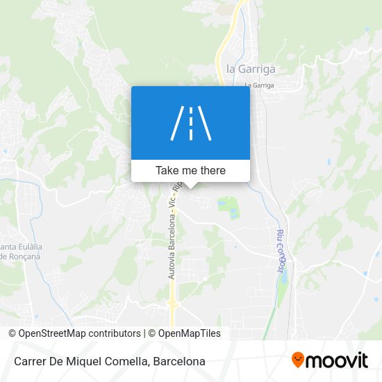 Carrer De Miquel Comella map
