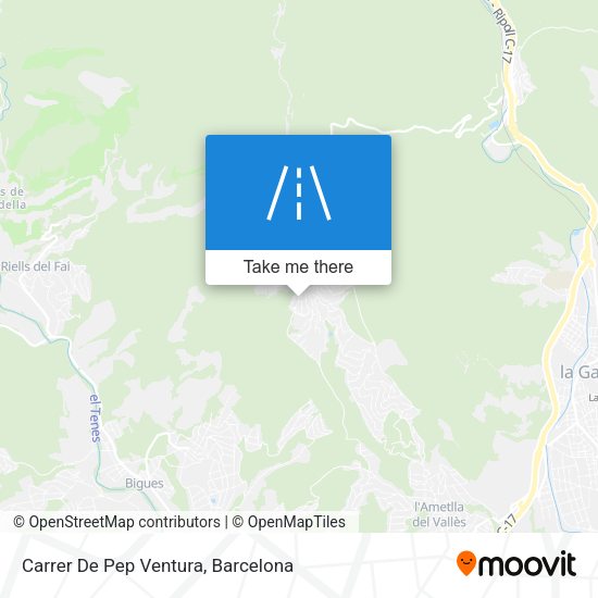 Carrer De Pep Ventura map