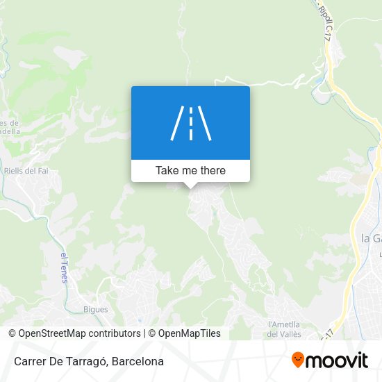 Carrer De Tarragó map