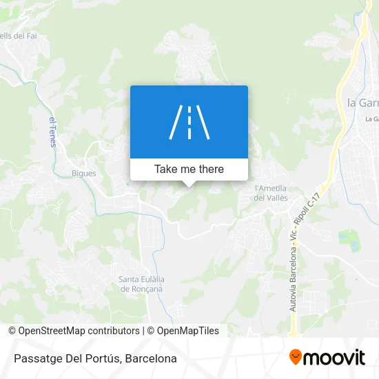 Passatge Del Portús map