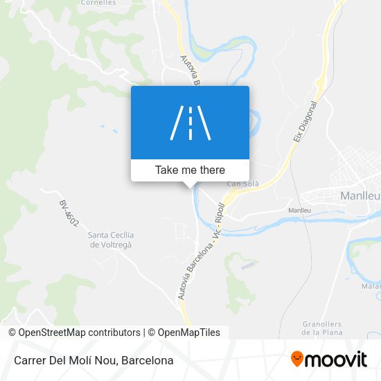 Carrer Del Molí Nou map