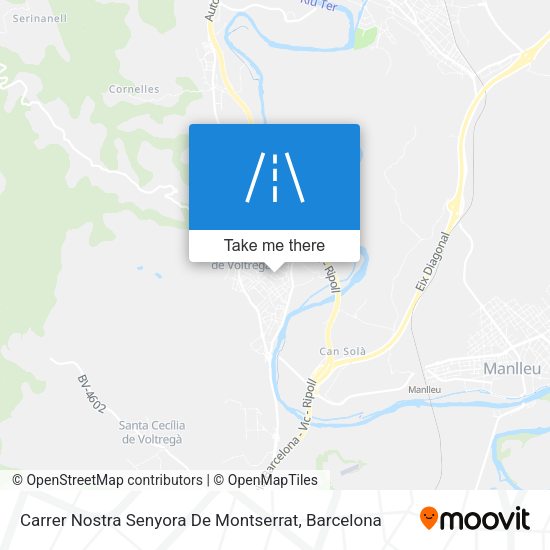 Carrer Nostra Senyora De Montserrat map