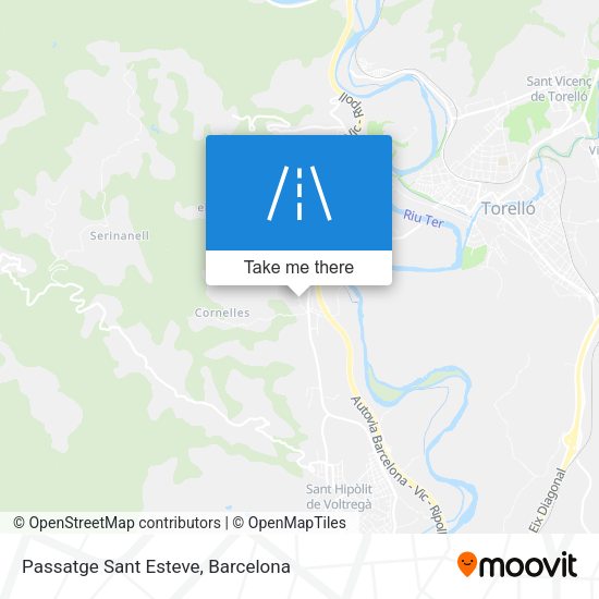 Passatge Sant Esteve map