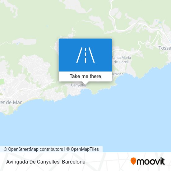 Avinguda De Canyelles map