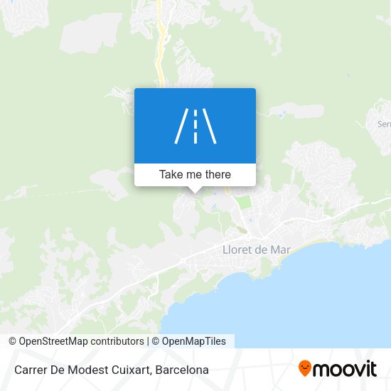 Carrer De Modest Cuixart map