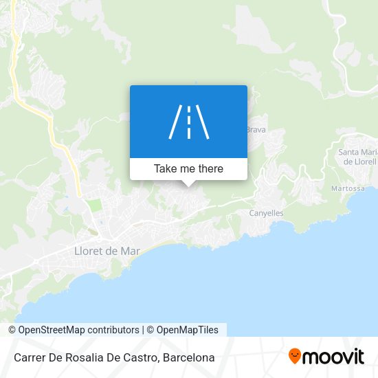 Carrer De Rosalia De Castro map