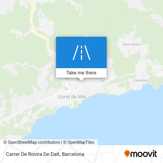 Carrer De Rovira De Dalt map