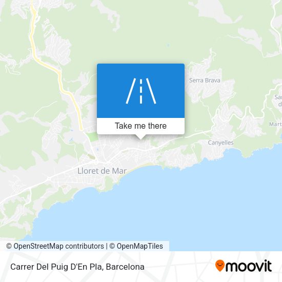 Carrer Del Puig D'En Pla map