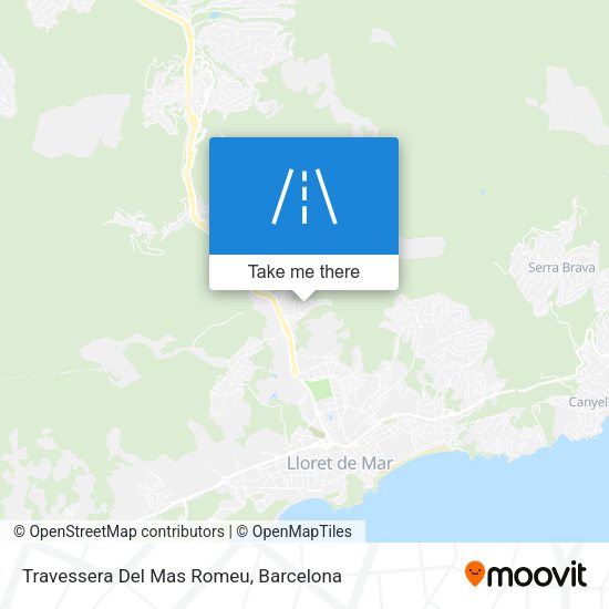 Travessera Del Mas Romeu map