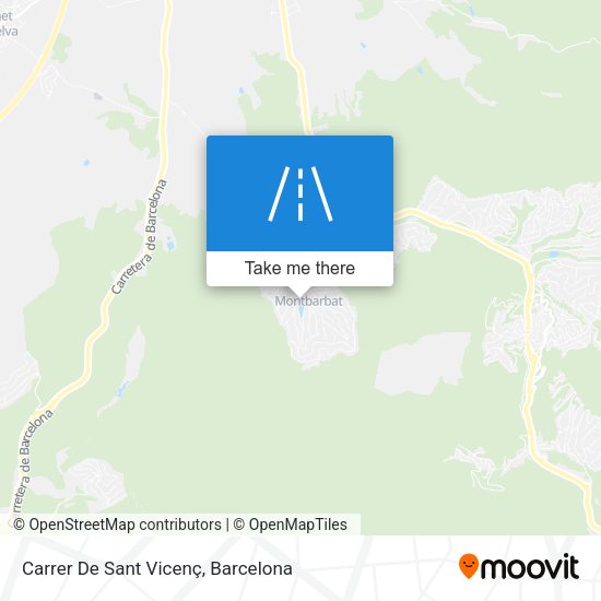 Carrer De Sant Vicenç map