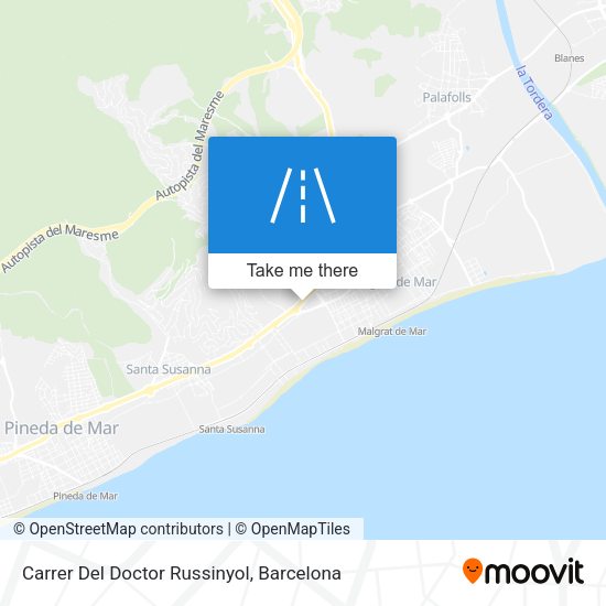 Carrer Del Doctor Russinyol map