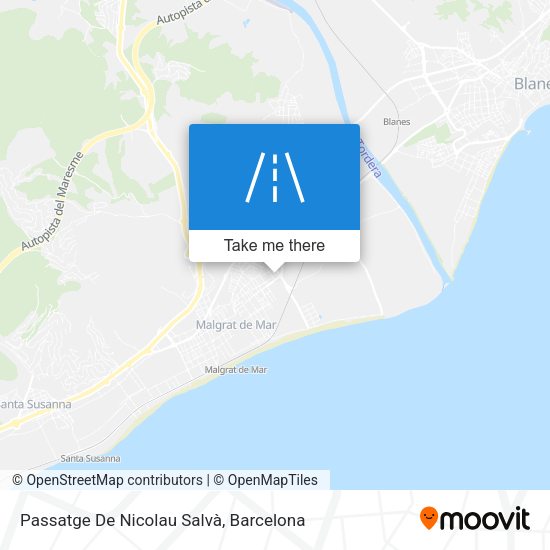 Passatge De Nicolau Salvà map