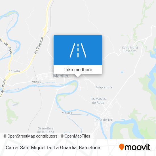Carrer Sant Miquel De La Guàrdia map