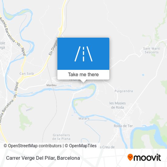 Carrer Verge Del Pilar map