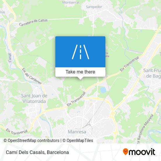 Camí Dels Casals map