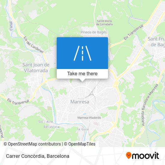 Carrer Concòrdia map
