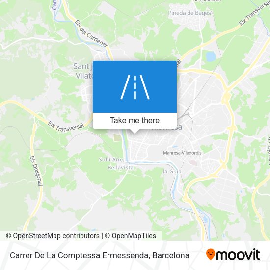 Carrer De La Comptessa Ermessenda map