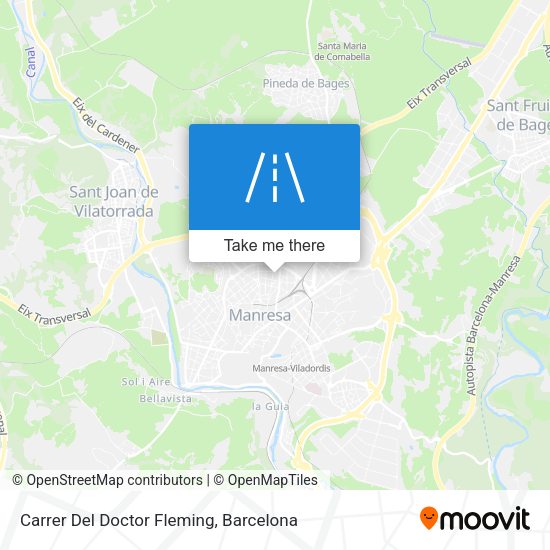 Carrer Del Doctor Fleming map